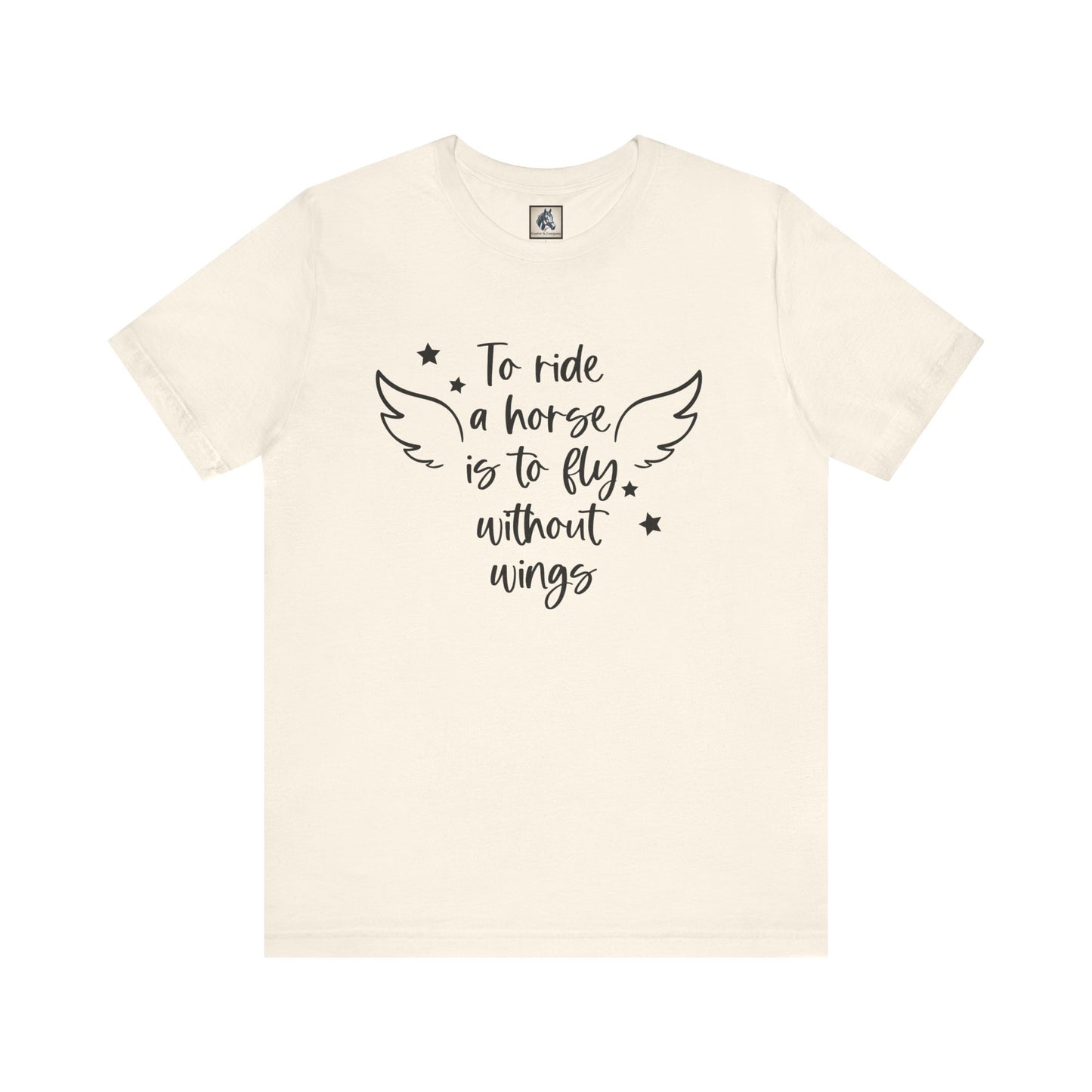 Equestrian Spirit T-Shirt - Perfect for Horse Lovers, Gifts for Riders, Inspirational Tee, Casual Wear, Birthday Gifts, Animal Lovers