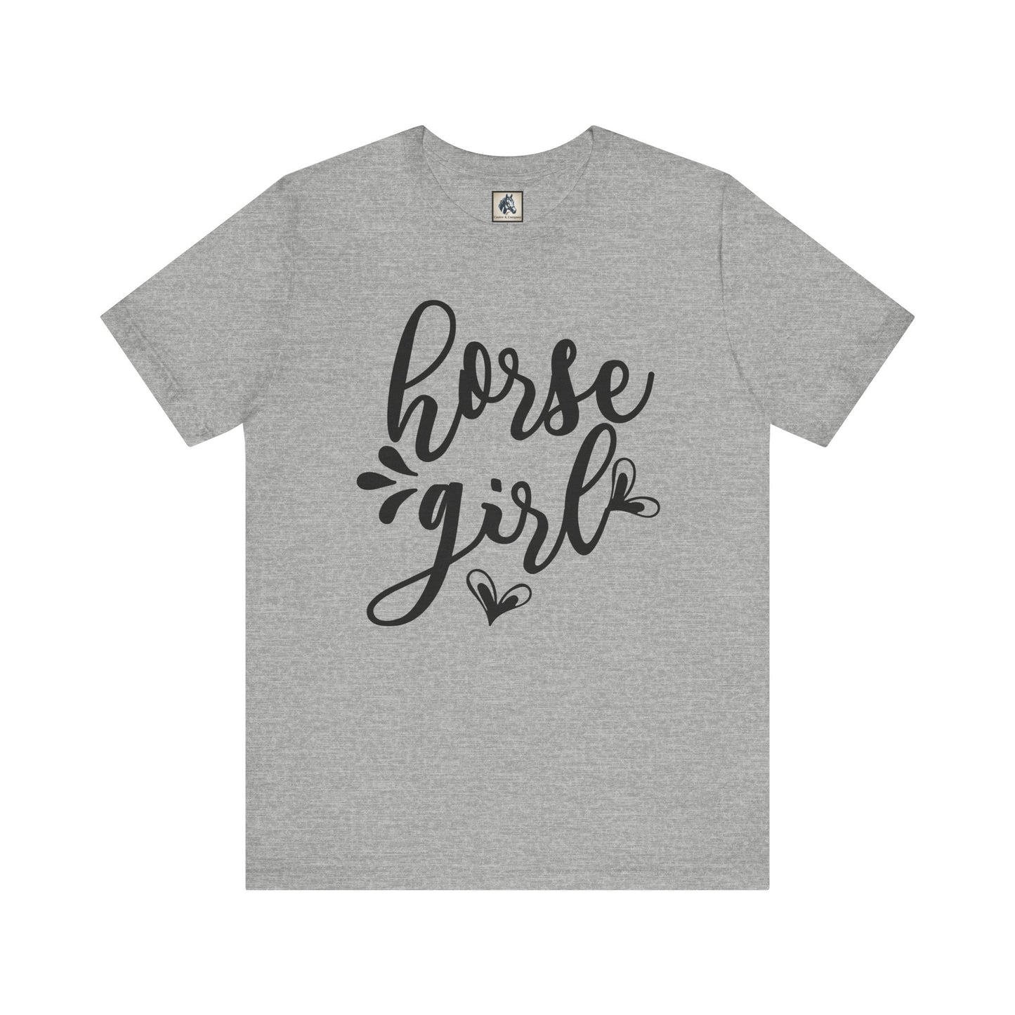 Horse Girl Unisex Jersey Tee - Perfect for Equestrian Lovers, Gift for Horse Enthusiasts, Casual Wear, Birthday Gift, Animal Themed Apparel