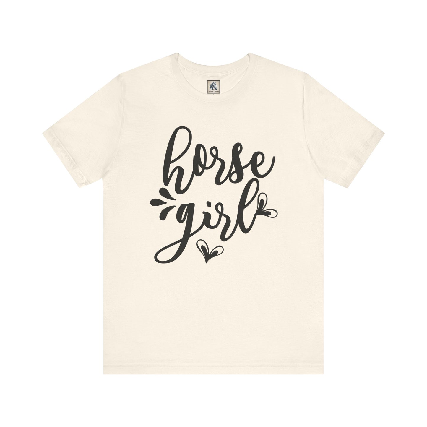 Horse Girl Unisex Jersey Tee - Perfect for Equestrian Lovers, Gift for Horse Enthusiasts, Casual Wear, Birthday Gift, Animal Themed Apparel