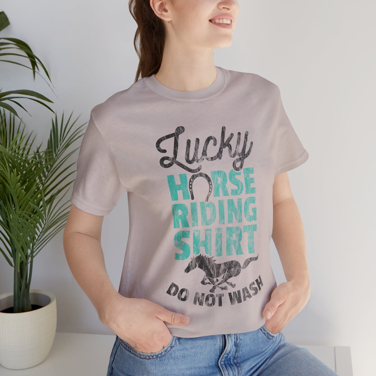 Horse Graphic Unisex Jersey Short Sleeve Tee