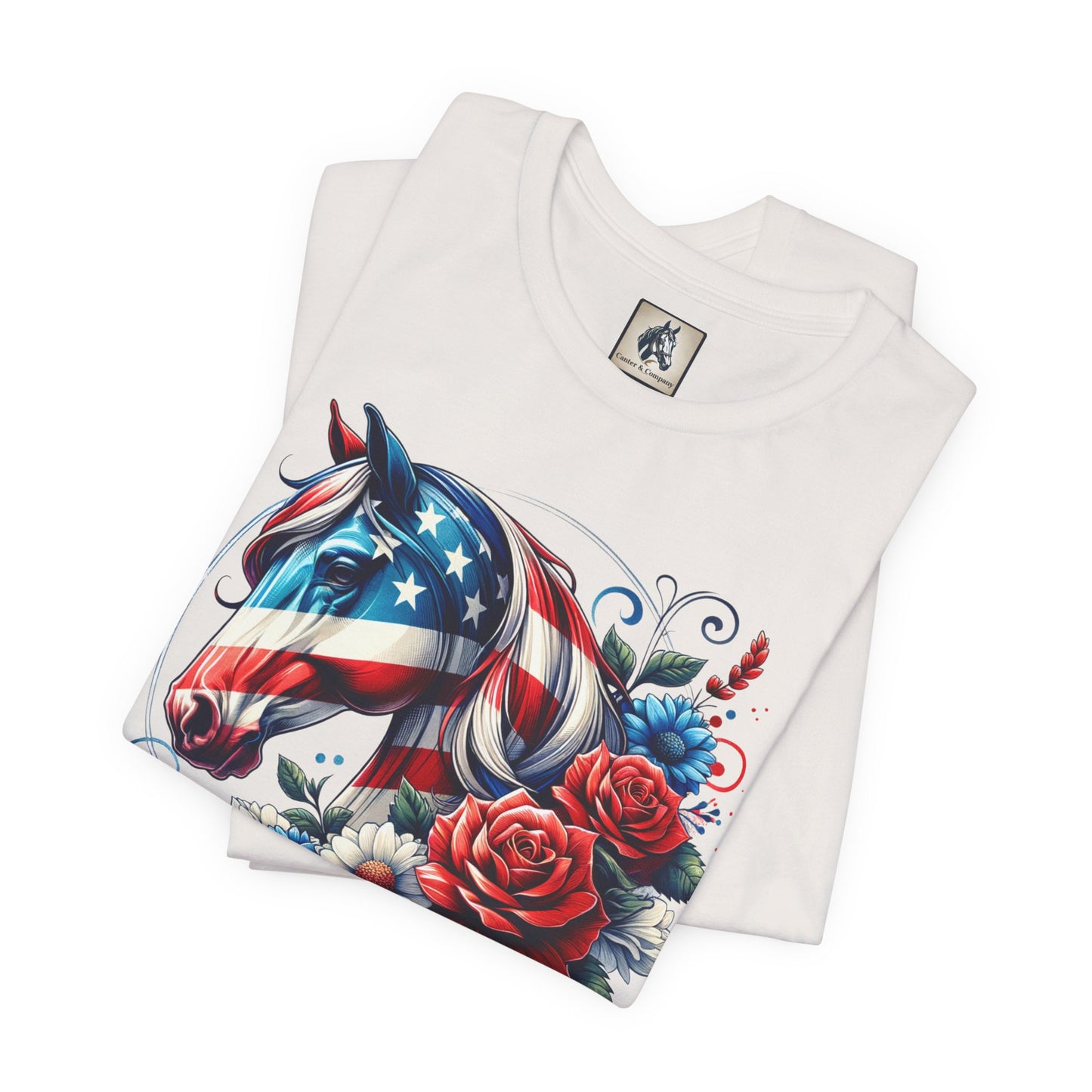 Horse Graphic Unisex Jersey Short Sleeve Tee