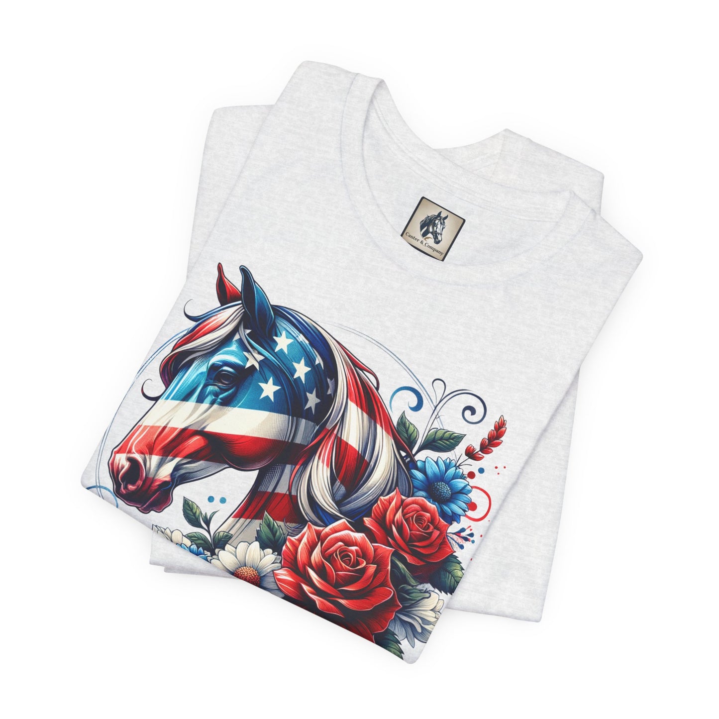Horse Graphic Unisex Jersey Short Sleeve Tee
