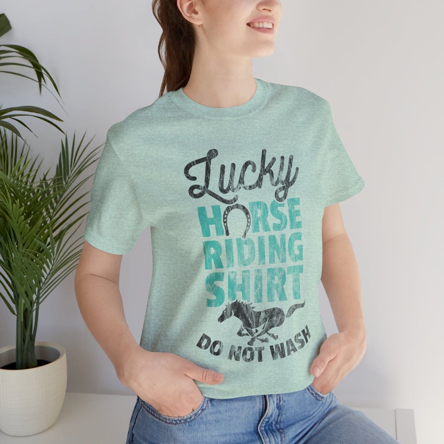 Horse Graphic Unisex Jersey Short Sleeve Tee