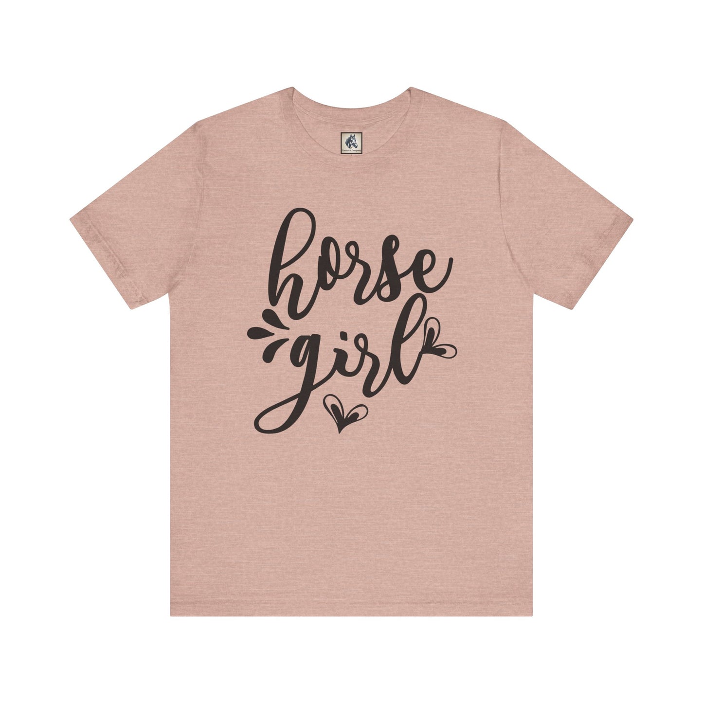 Horse Girl Unisex Jersey Tee - Perfect for Equestrian Lovers, Gift for Horse Enthusiasts, Casual Wear, Birthday Gift, Animal Themed Apparel