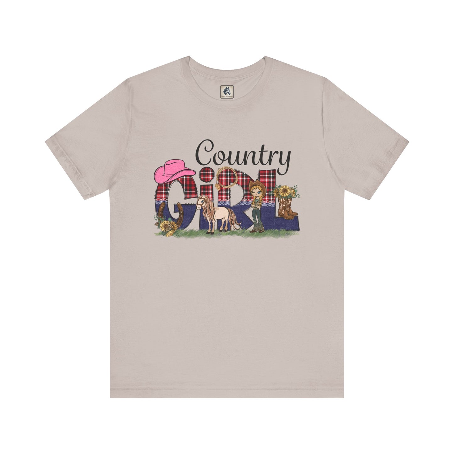 Horse Graphic Unisex Jersey Short Sleeve Tee