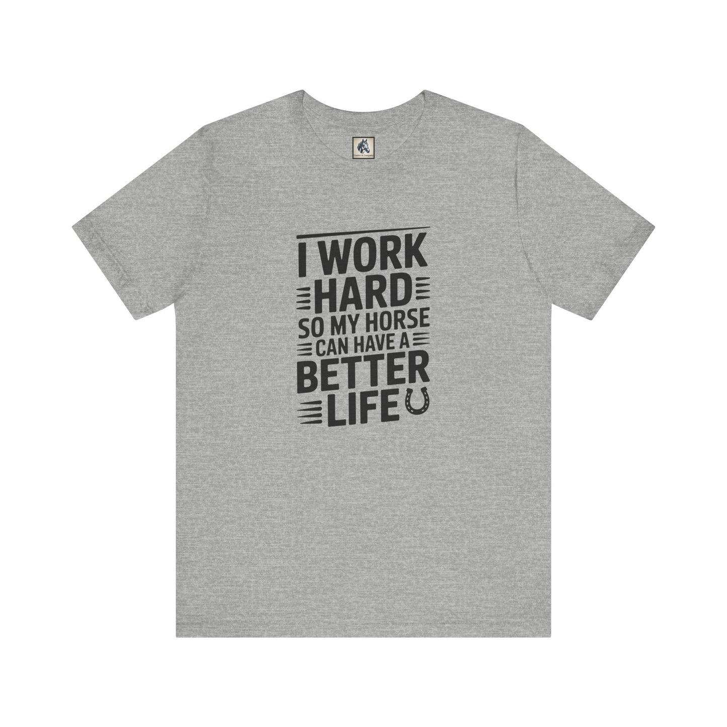 Horse Lover’s Inspirational Tee, Unisex Jersey Tee, Equestrian Gift, Farm Life Apparel, Motivational T-Shirt, Horse Enthusiast Shirt, [...]