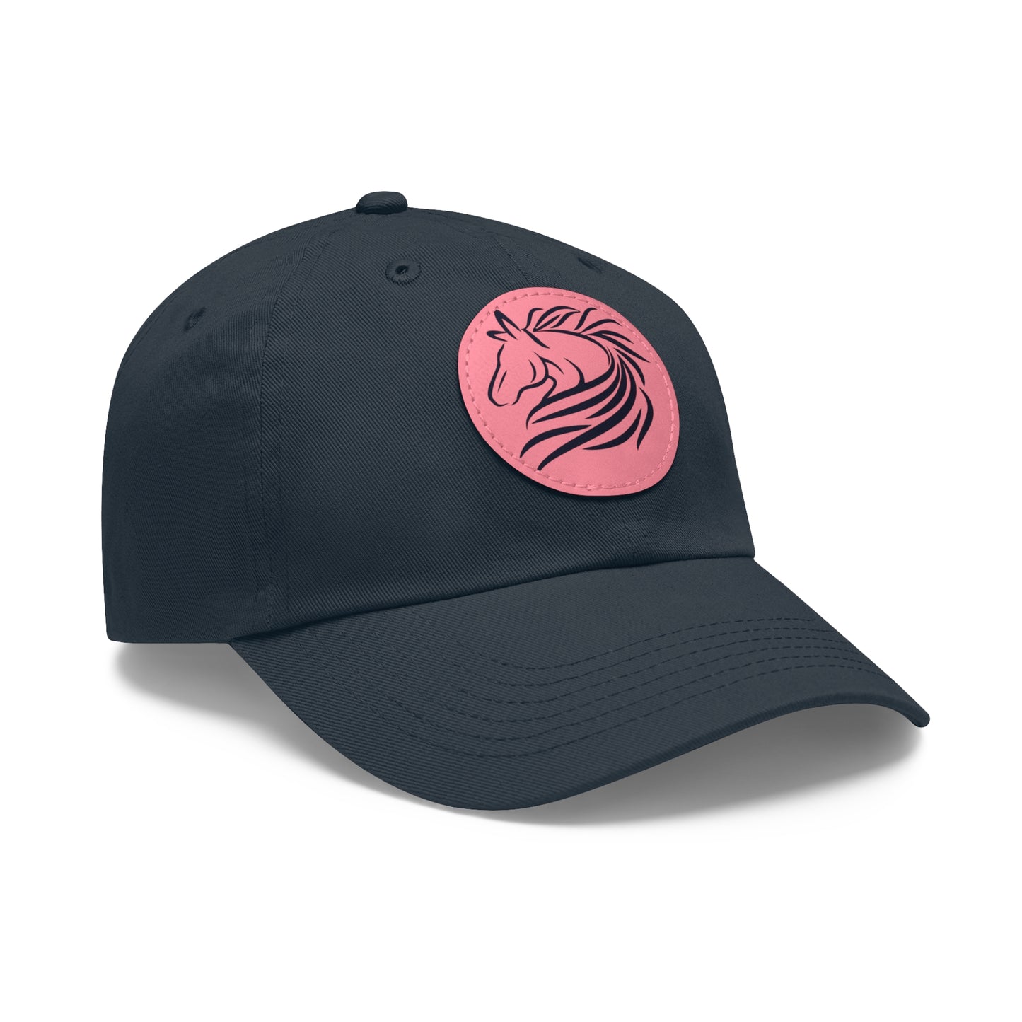 Dad Hat with Leather Patch