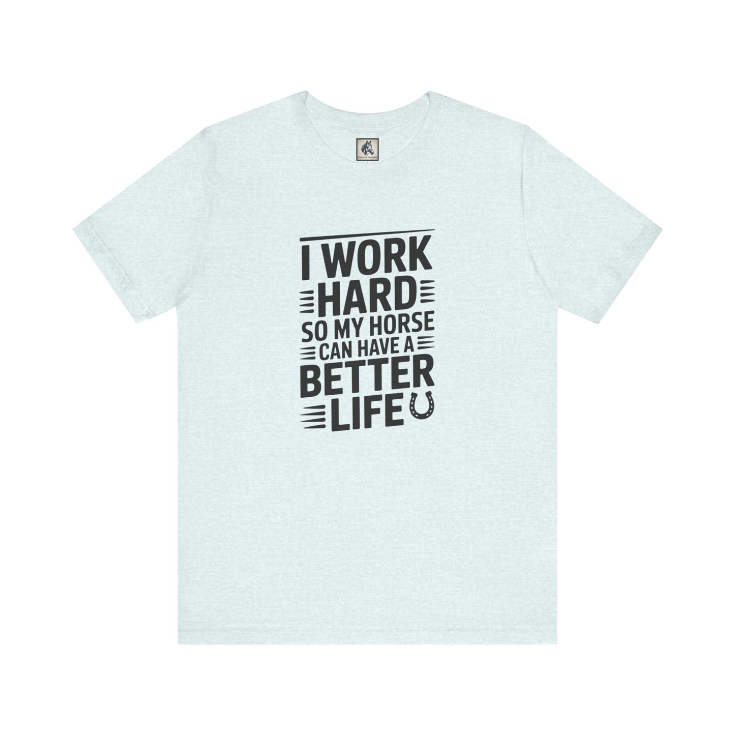 Horse Lover’s Inspirational Tee, Unisex Jersey Tee, Equestrian Gift, Farm Life Apparel, Motivational T-Shirt, Horse Enthusiast Shirt, [...]