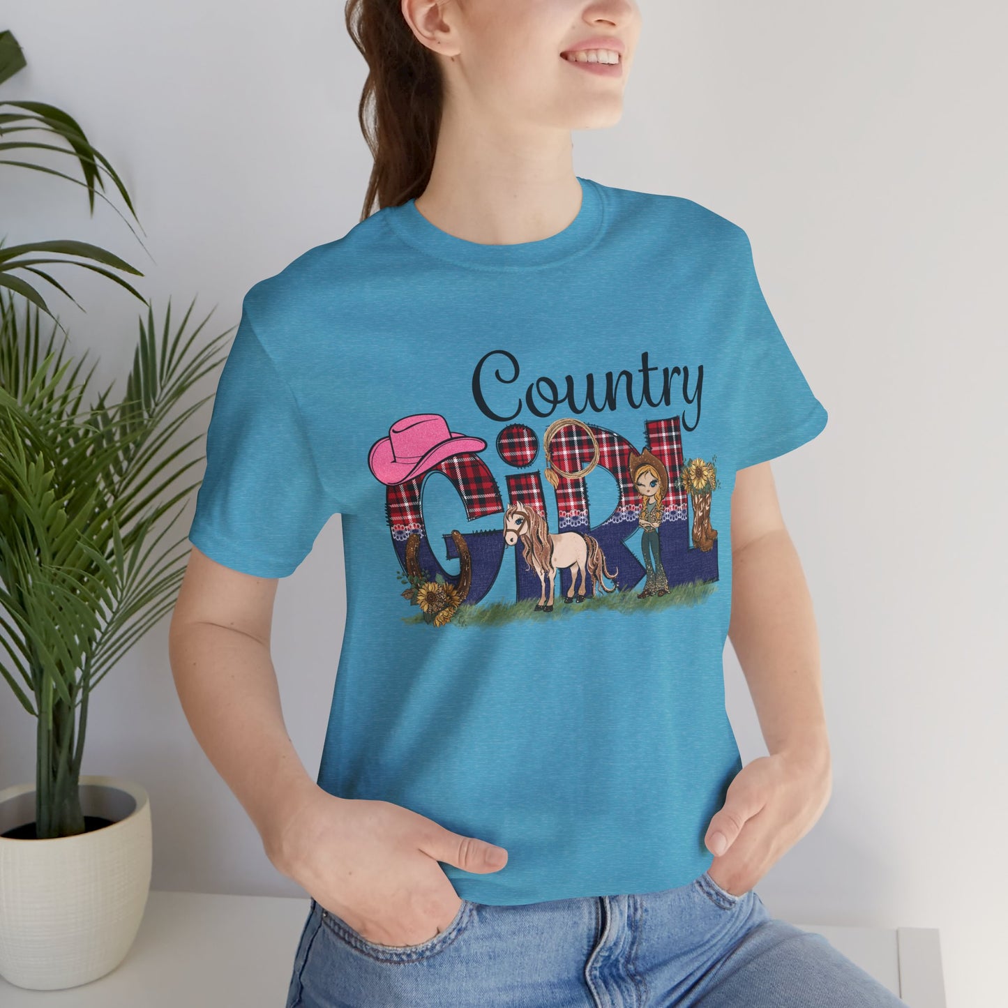 Horse Graphic Unisex Jersey Short Sleeve Tee