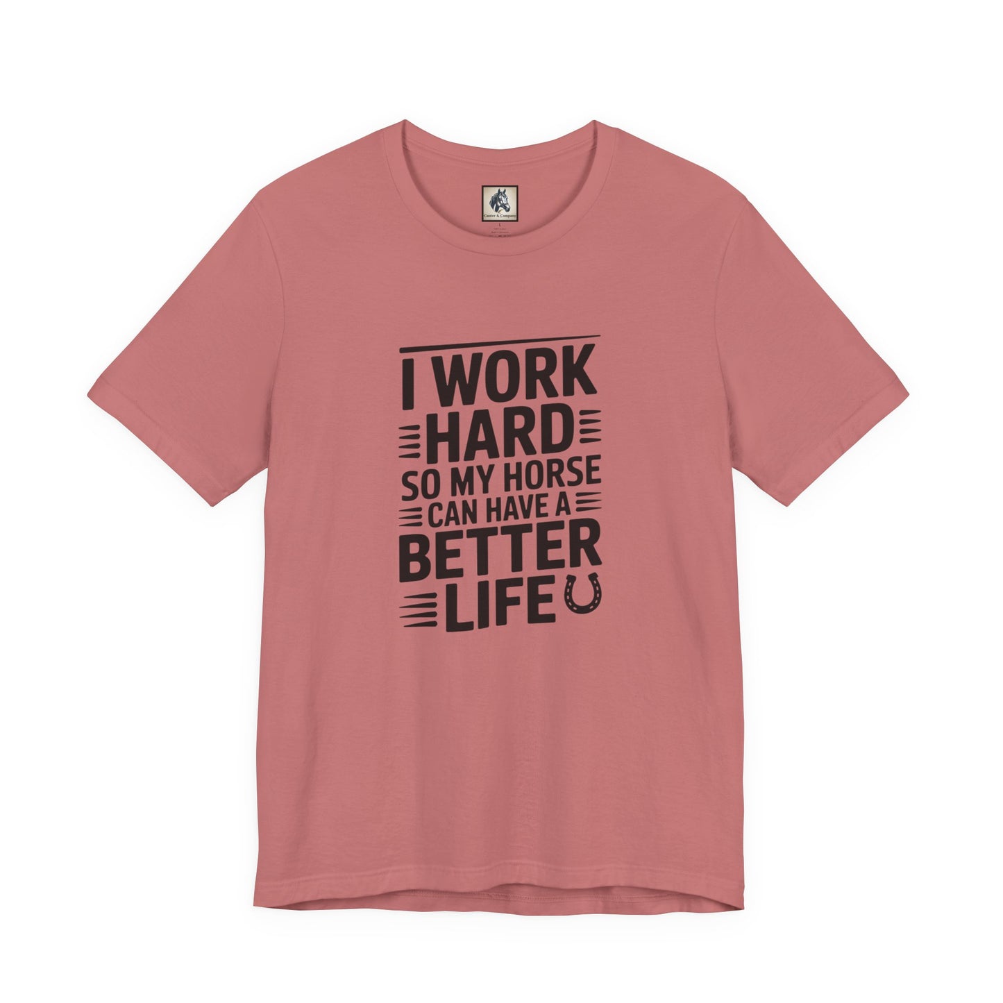 Horse Lover’s Inspirational Tee, Unisex Jersey Tee, Equestrian Gift, Farm Life Apparel, Motivational T-Shirt, Horse Enthusiast Shirt, [...]