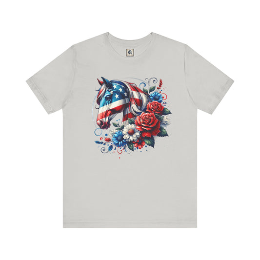 Horse Graphic Unisex Jersey Short Sleeve Tee