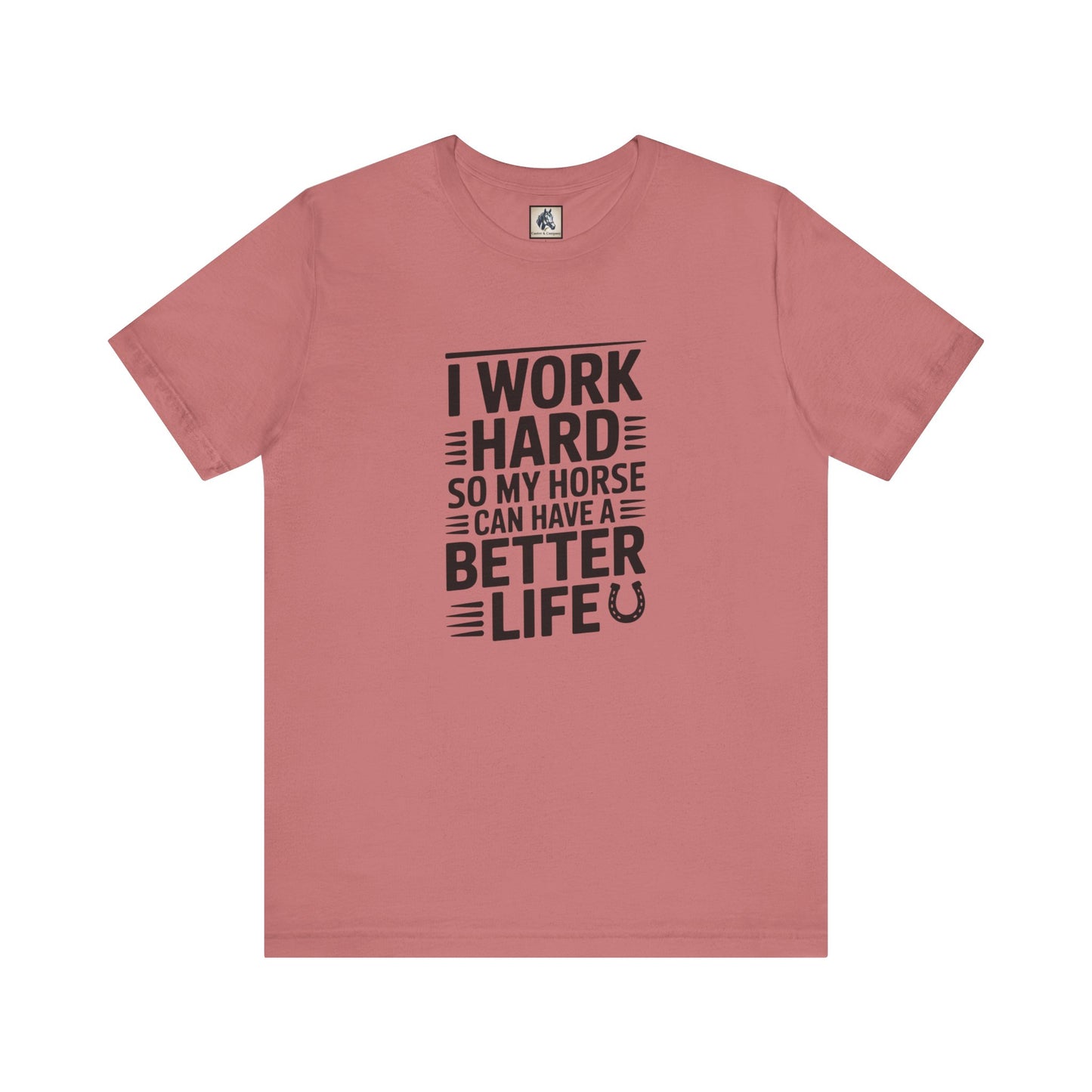 Horse Lover’s Inspirational Tee, Unisex Jersey Tee, Equestrian Gift, Farm Life Apparel, Motivational T-Shirt, Horse Enthusiast Shirt, [...]