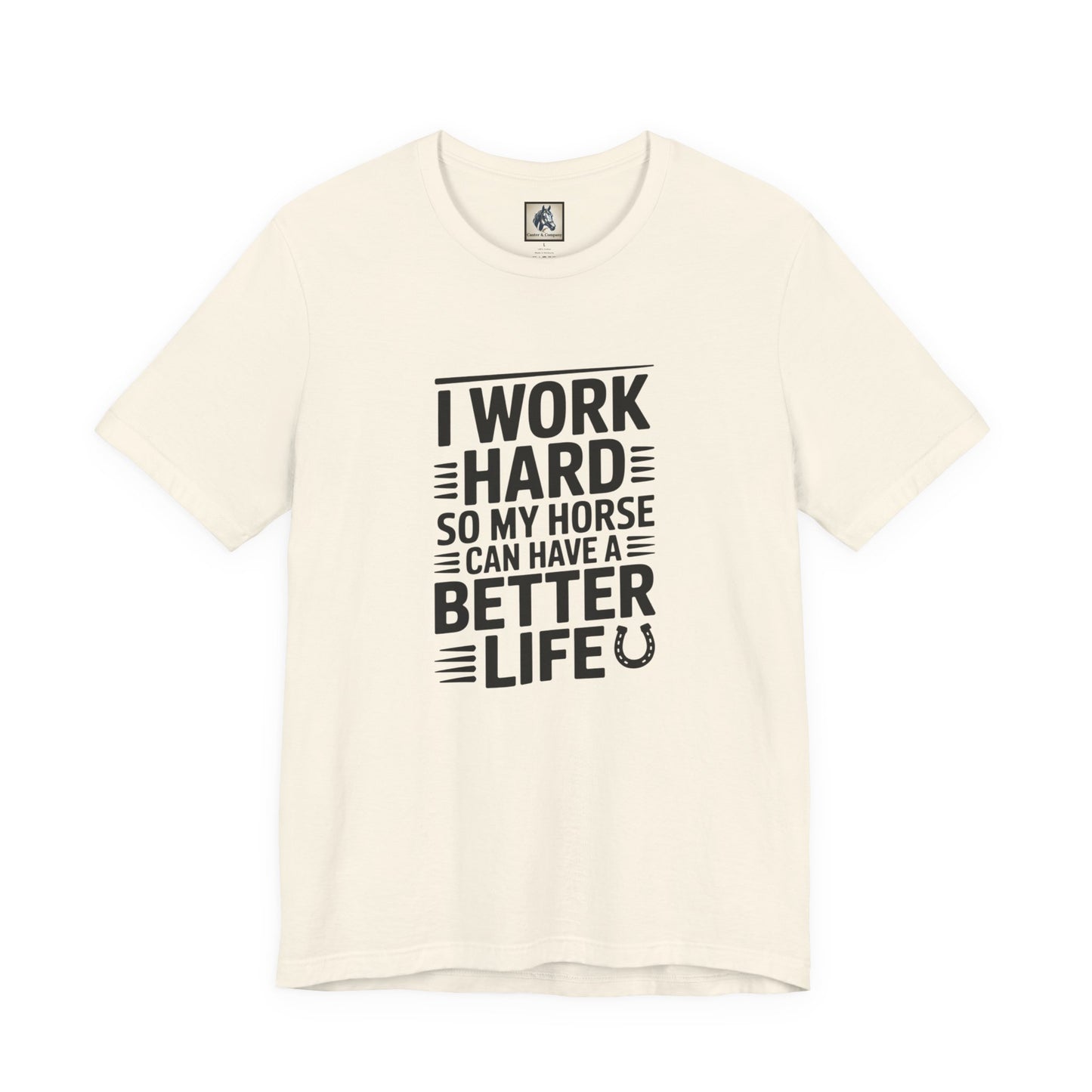 Horse Lover’s Inspirational Tee, Unisex Jersey Tee, Equestrian Gift, Farm Life Apparel, Motivational T-Shirt, Horse Enthusiast Shirt, [...]