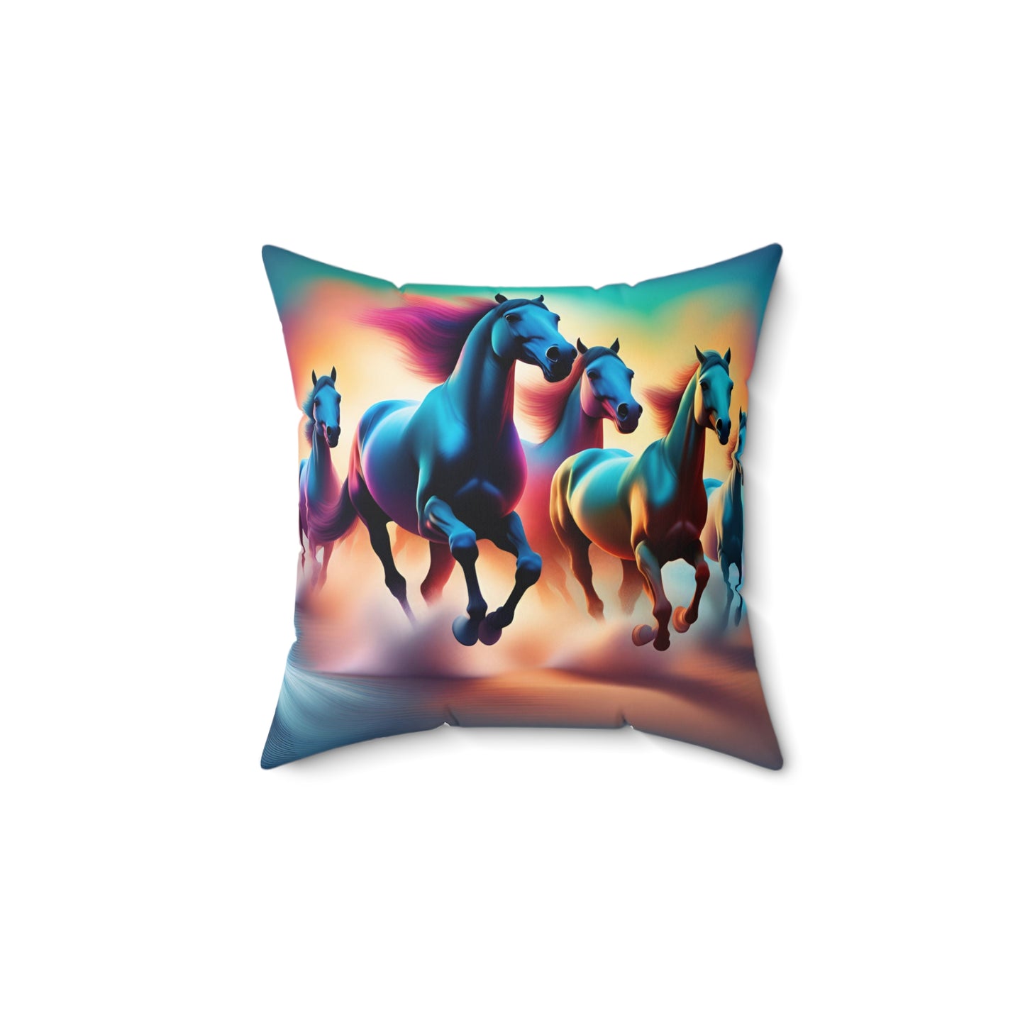 Spun Polyester Square Pillow