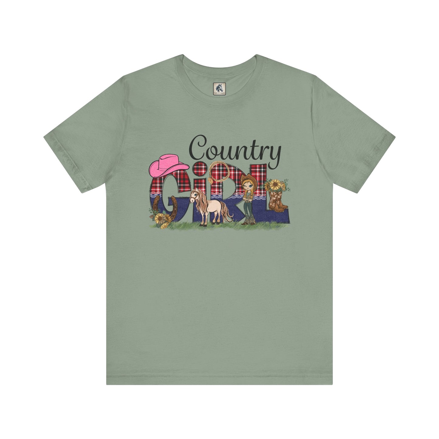 Horse Graphic Unisex Jersey Short Sleeve Tee