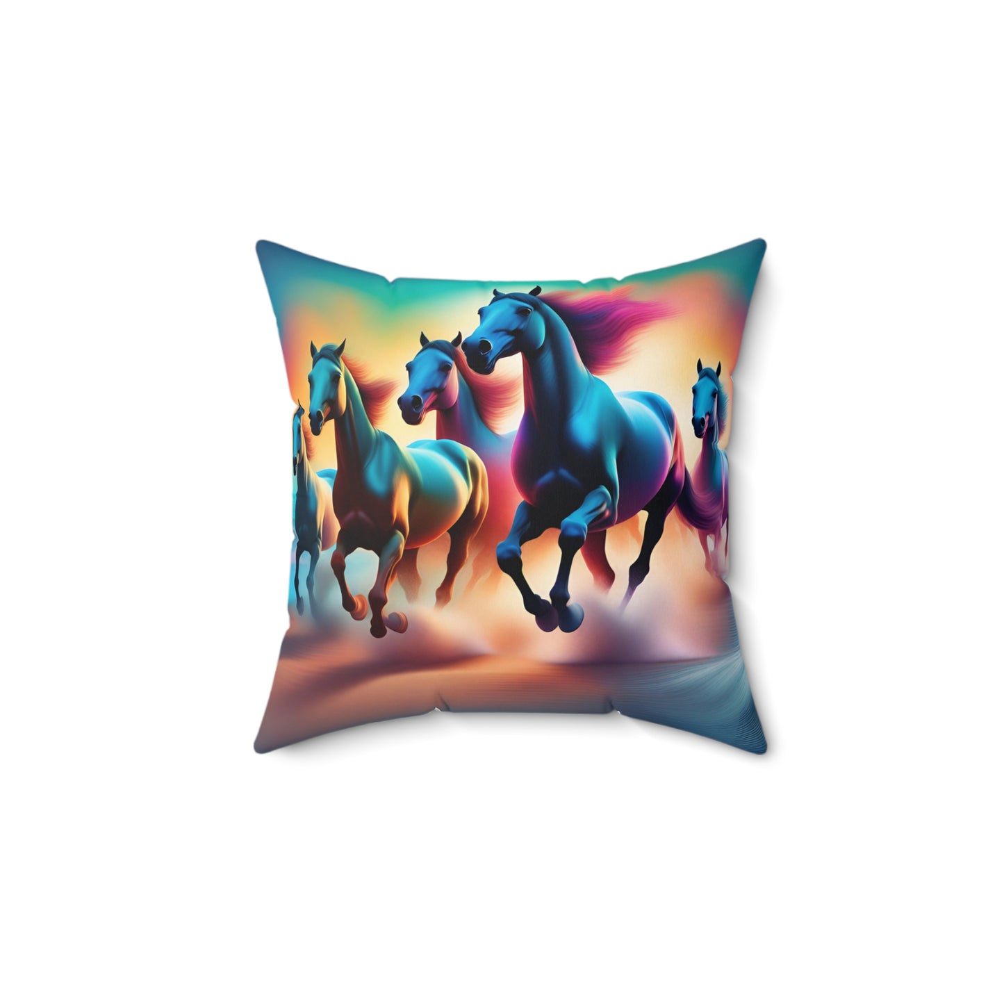 Spun Polyester Square Pillow