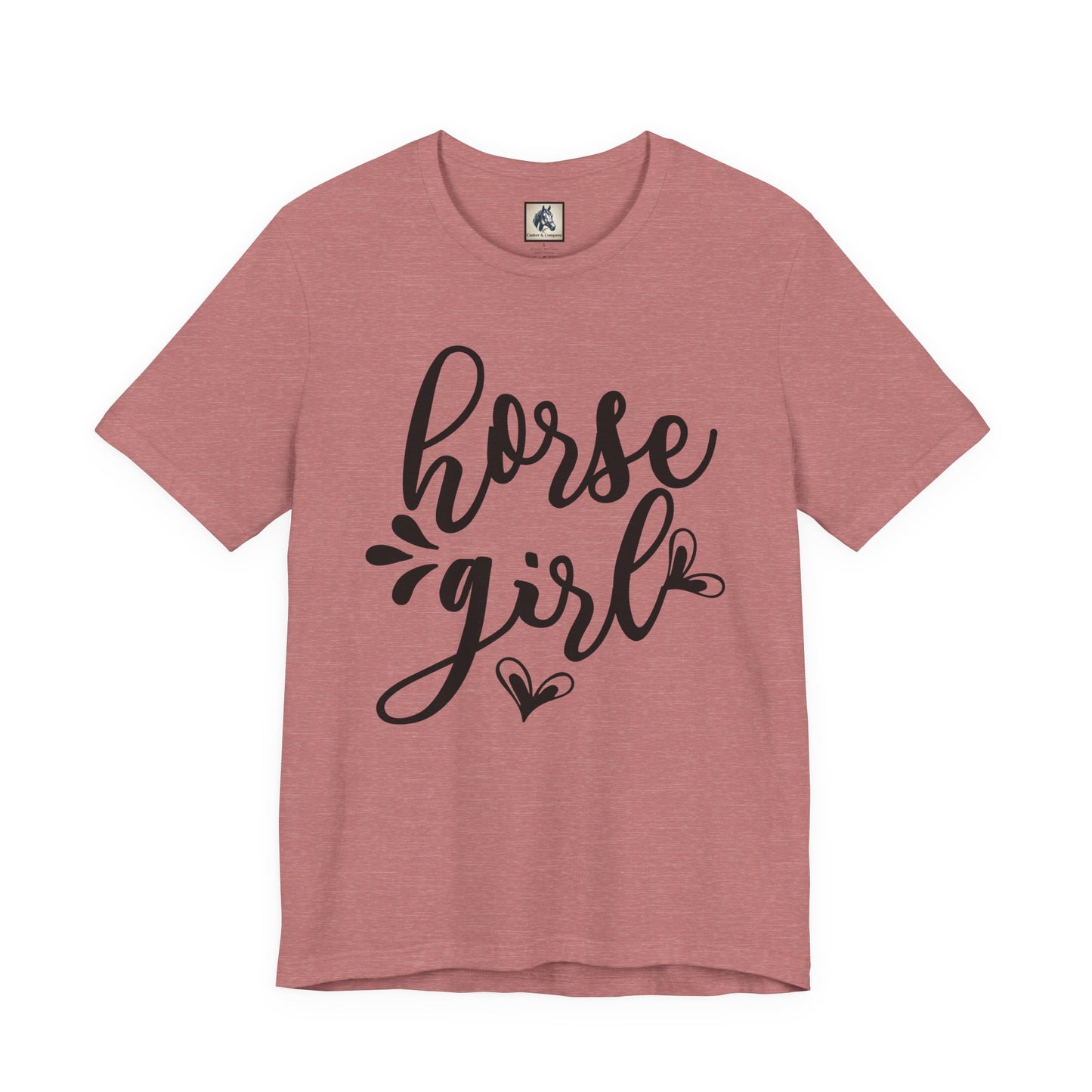Horse Girl Unisex Jersey Tee - Perfect for Equestrian Lovers, Gift for Horse Enthusiasts, Casual Wear, Birthday Gift, Animal Themed Apparel