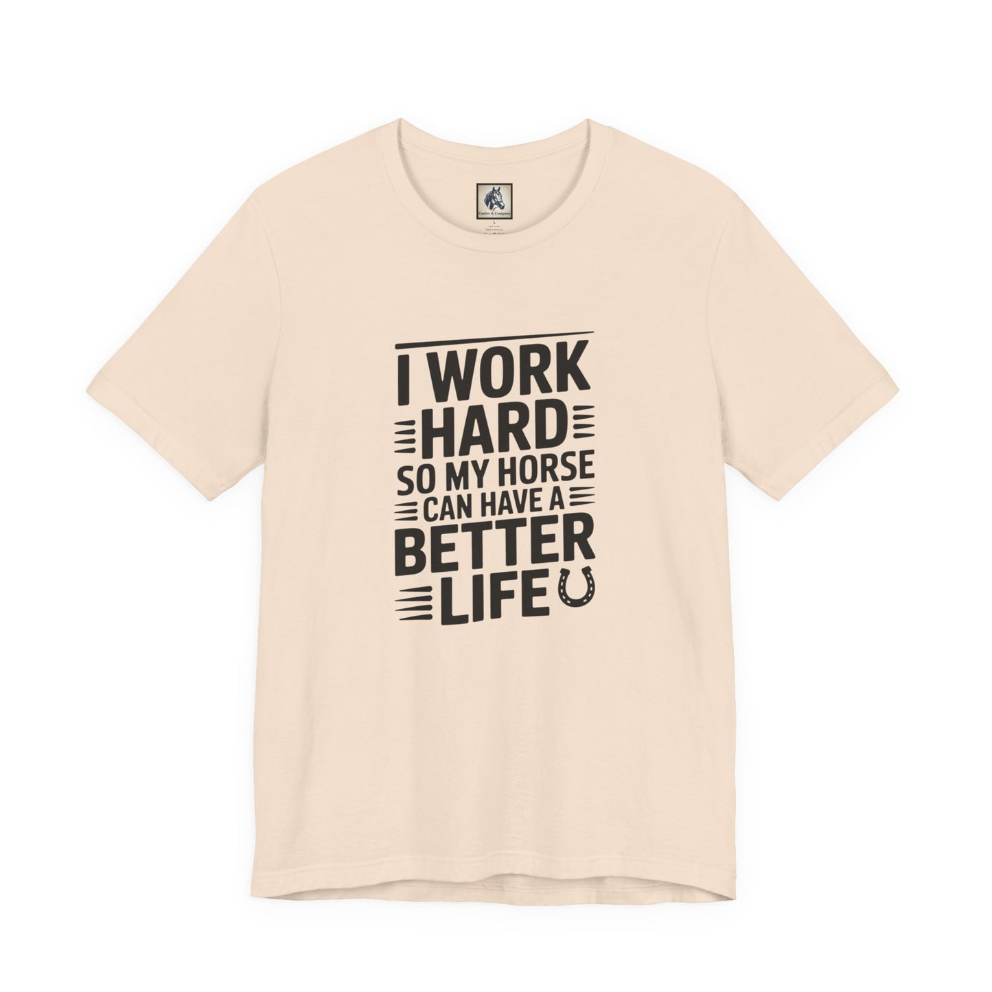 Horse Lover’s Inspirational Tee, Unisex Jersey Tee, Equestrian Gift, Farm Life Apparel, Motivational T-Shirt, Horse Enthusiast Shirt, [...]