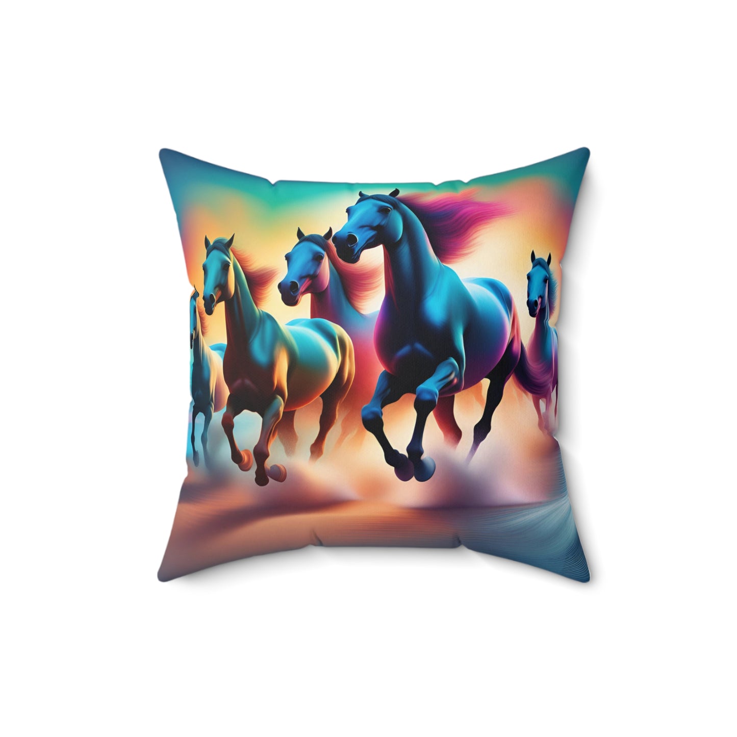 Spun Polyester Square Pillow