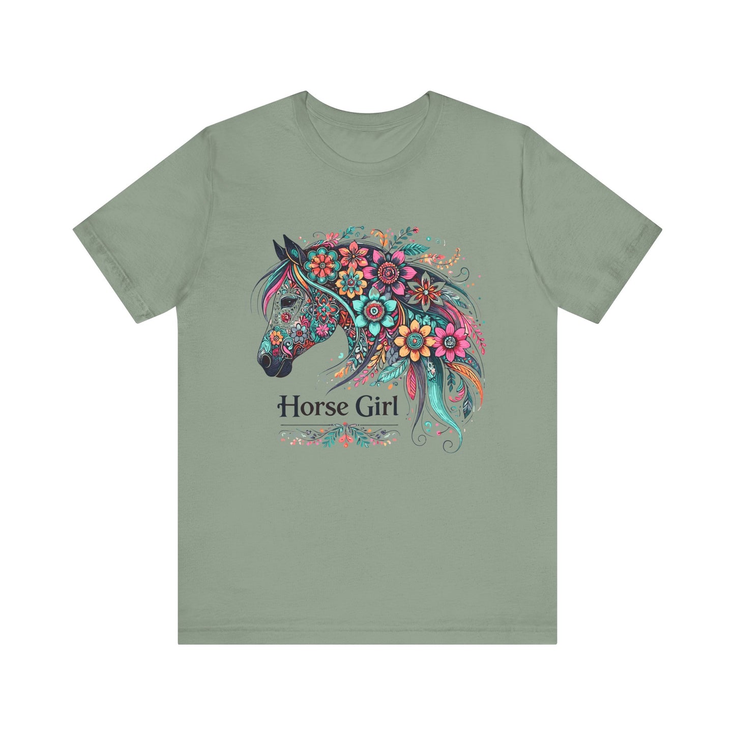 Horse Graphic Unisex Jersey Short Sleeve Tee