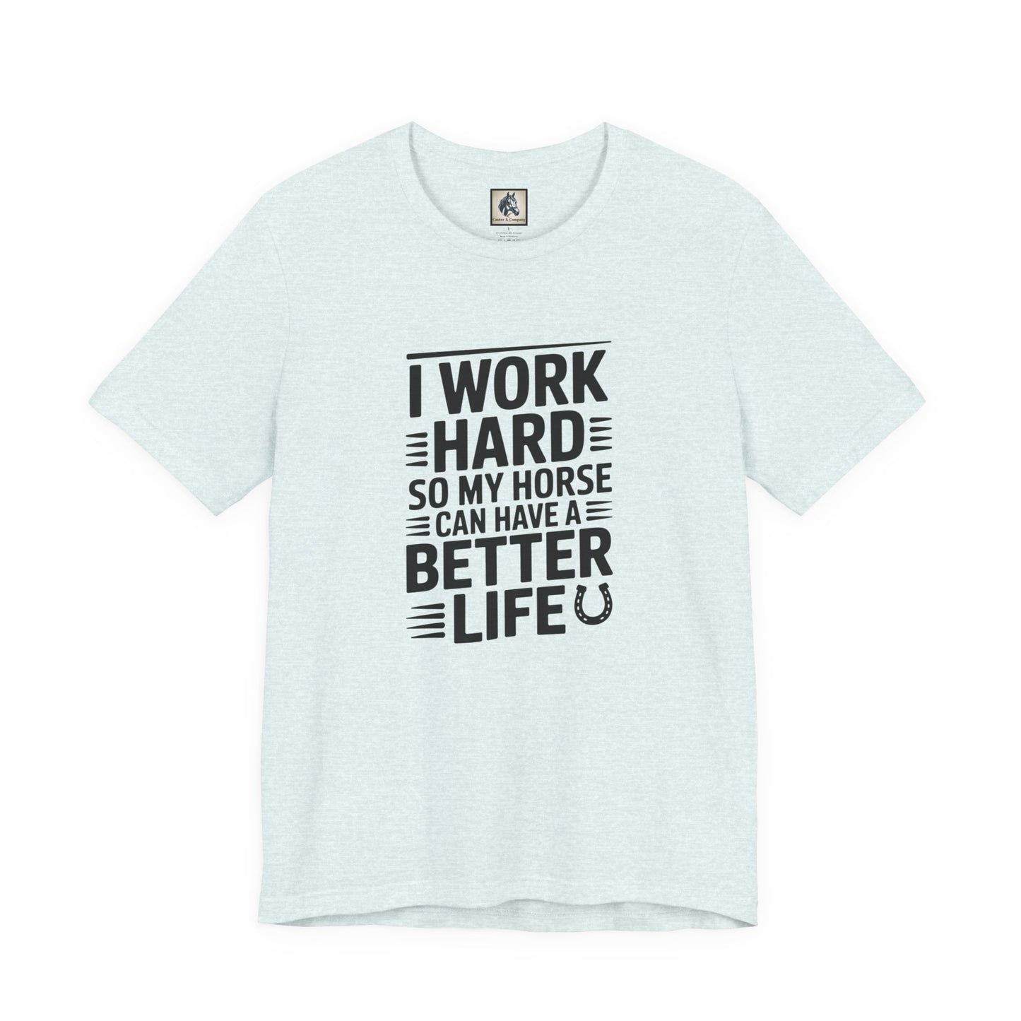 Horse Lover’s Inspirational Tee, Unisex Jersey Tee, Equestrian Gift, Farm Life Apparel, Motivational T-Shirt, Horse Enthusiast Shirt, [...]
