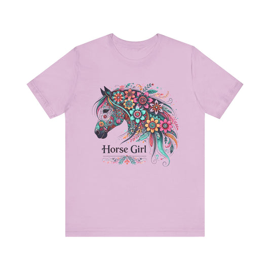 Horse Graphic Unisex Jersey Short Sleeve Tee