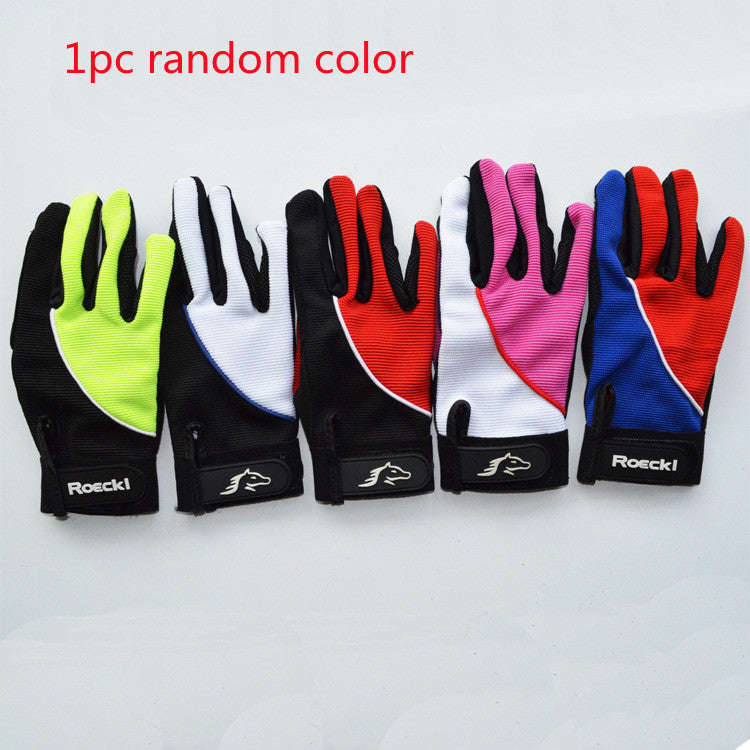 Professional Equestrian Gloves Children and Adult