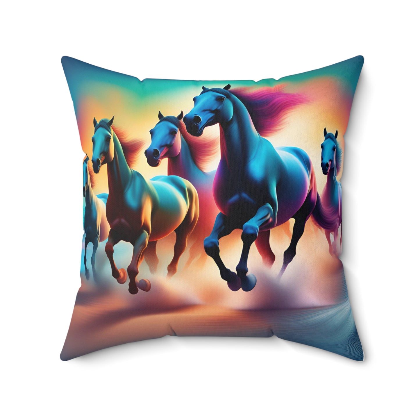 Spun Polyester Square Pillow