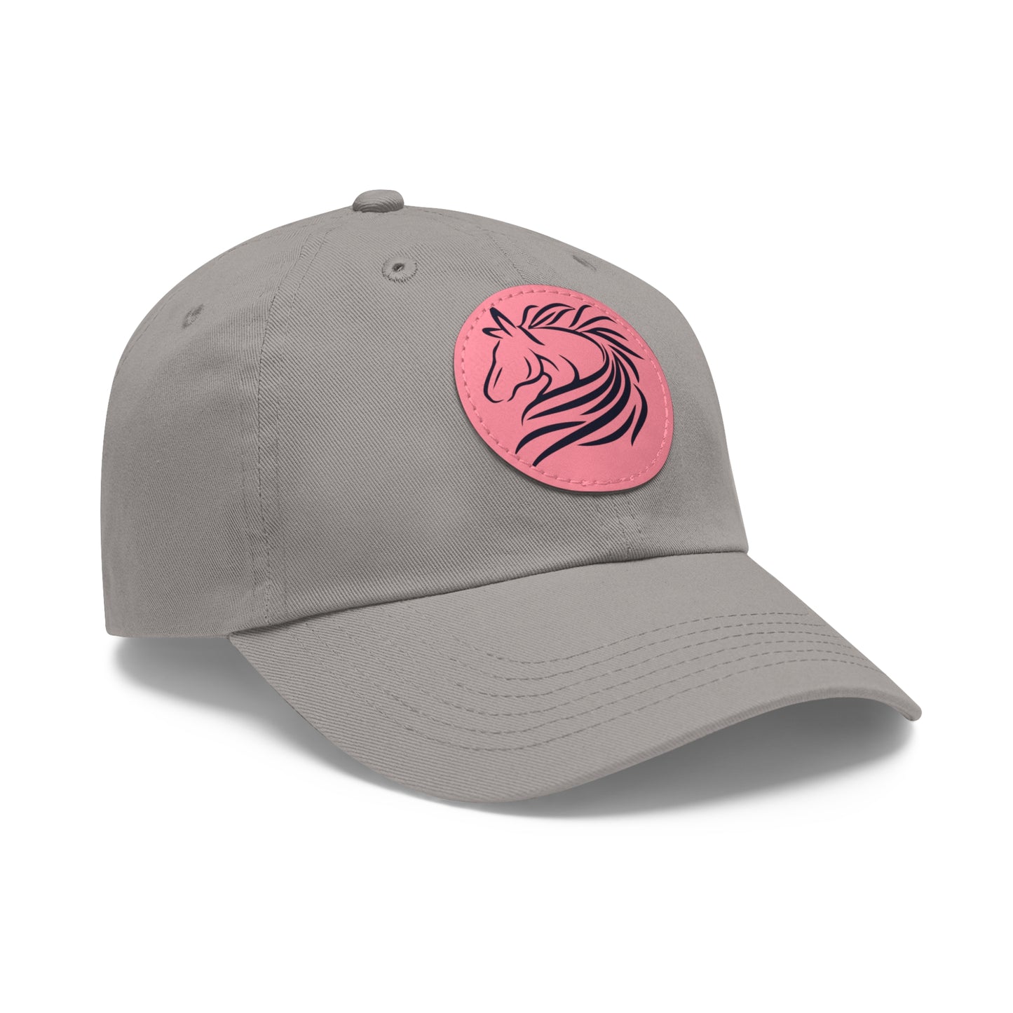 Dad Hat with Leather Patch