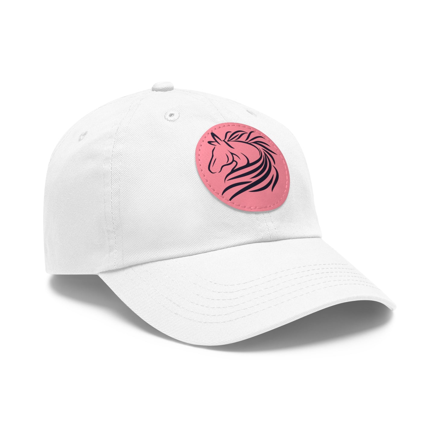 Dad Hat with Leather Patch