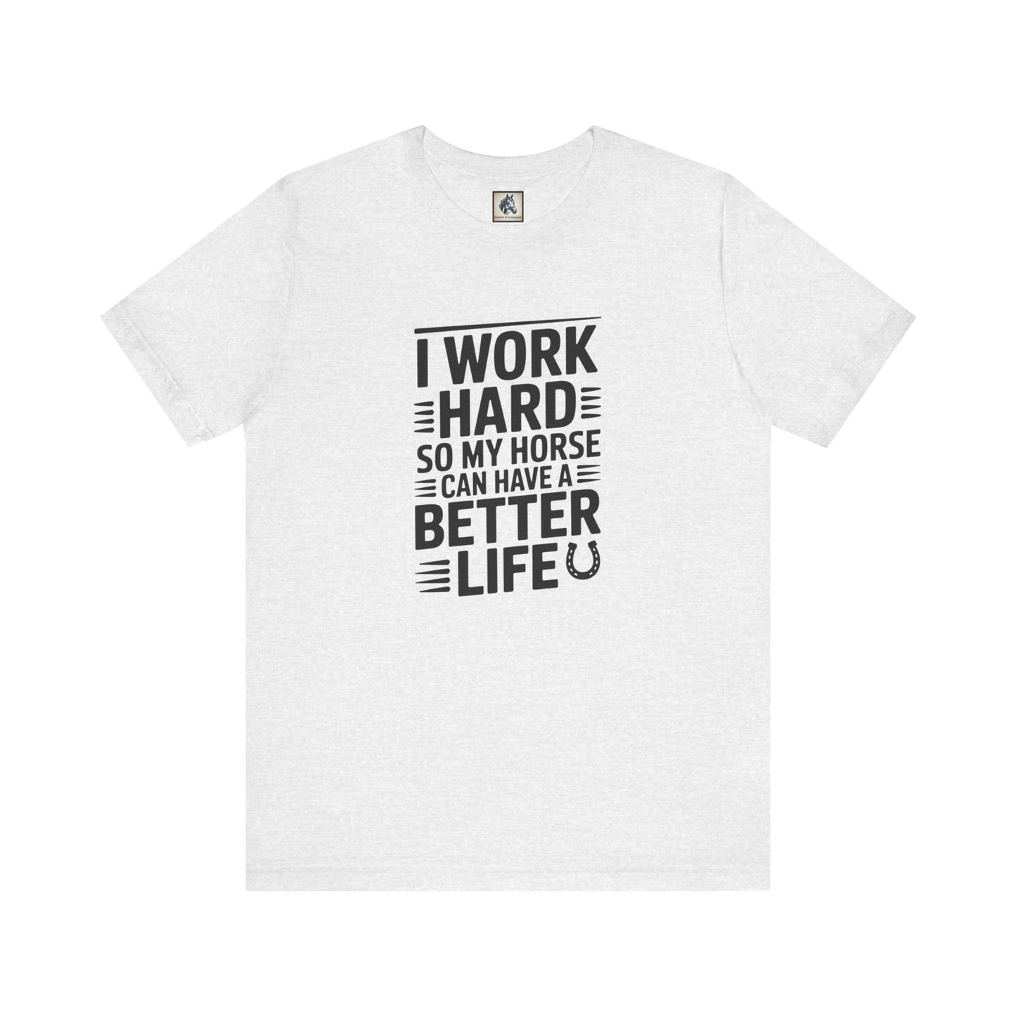 Horse Lover’s Inspirational Tee, Unisex Jersey Tee, Equestrian Gift, Farm Life Apparel, Motivational T-Shirt, Horse Enthusiast Shirt, [...]