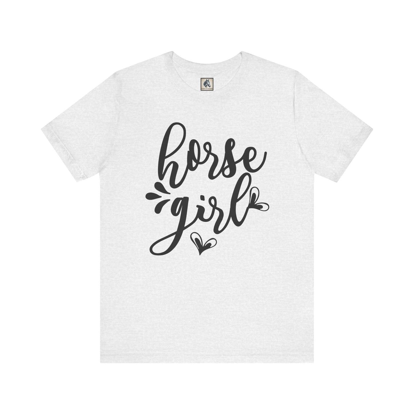 Horse Girl Unisex Jersey Tee - Perfect for Equestrian Lovers, Gift for Horse Enthusiasts, Casual Wear, Birthday Gift, Animal Themed Apparel