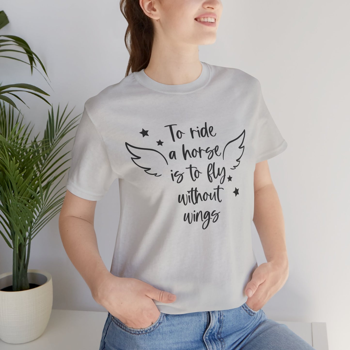 Equestrian Spirit T-Shirt - Perfect for Horse Lovers, Gifts for Riders, Inspirational Tee, Casual Wear, Birthday Gifts, Animal Lovers