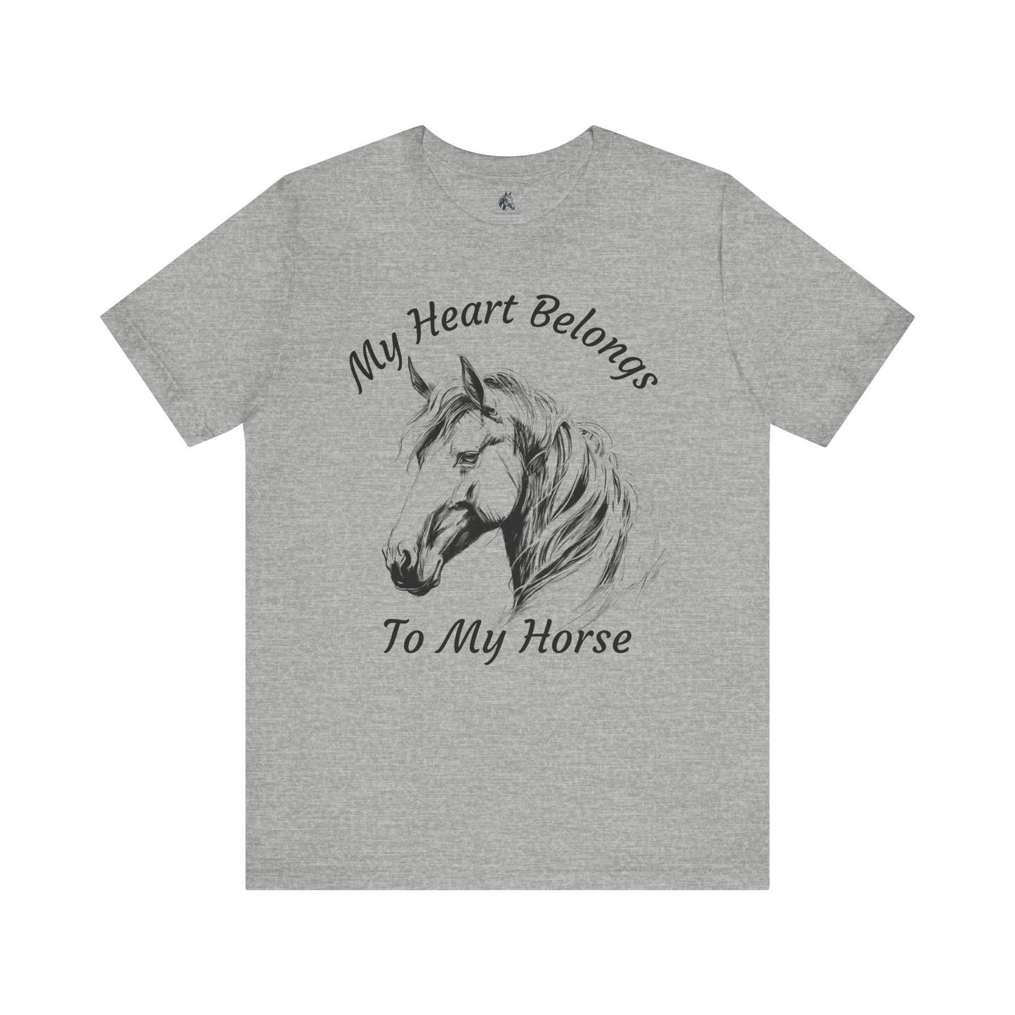 My Heart Belongs Horse GraphicTee