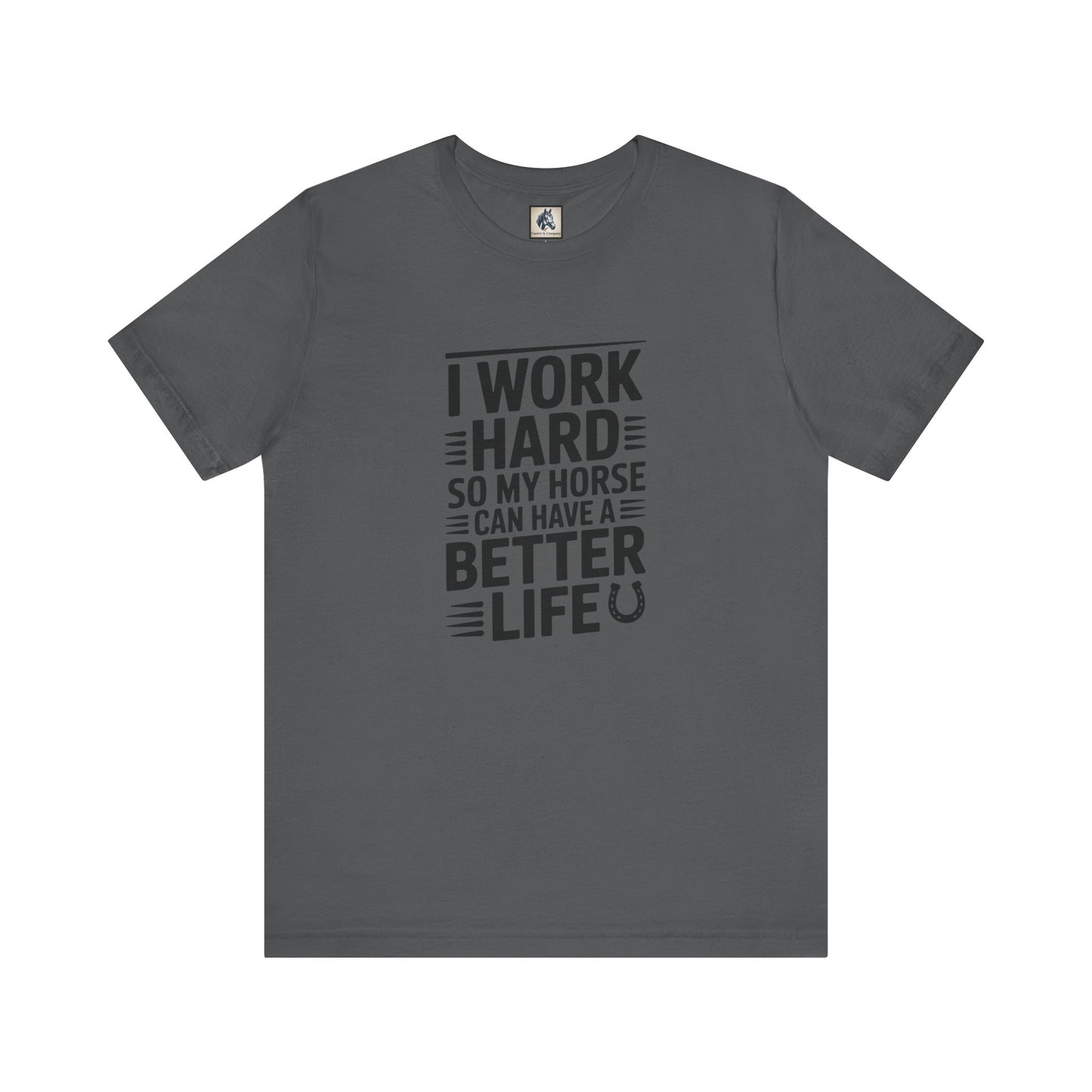 Horse Lover’s Inspirational Tee, Unisex Jersey Tee, Equestrian Gift, Farm Life Apparel, Motivational T-Shirt, Horse Enthusiast Shirt, [...]