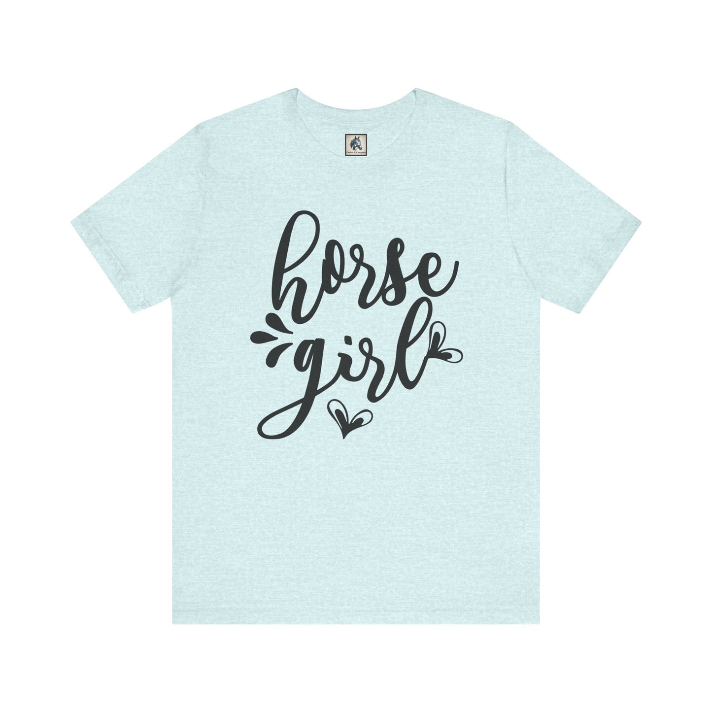 Horse Girl Unisex Jersey Tee - Perfect for Equestrian Lovers, Gift for Horse Enthusiasts, Casual Wear, Birthday Gift, Animal Themed Apparel