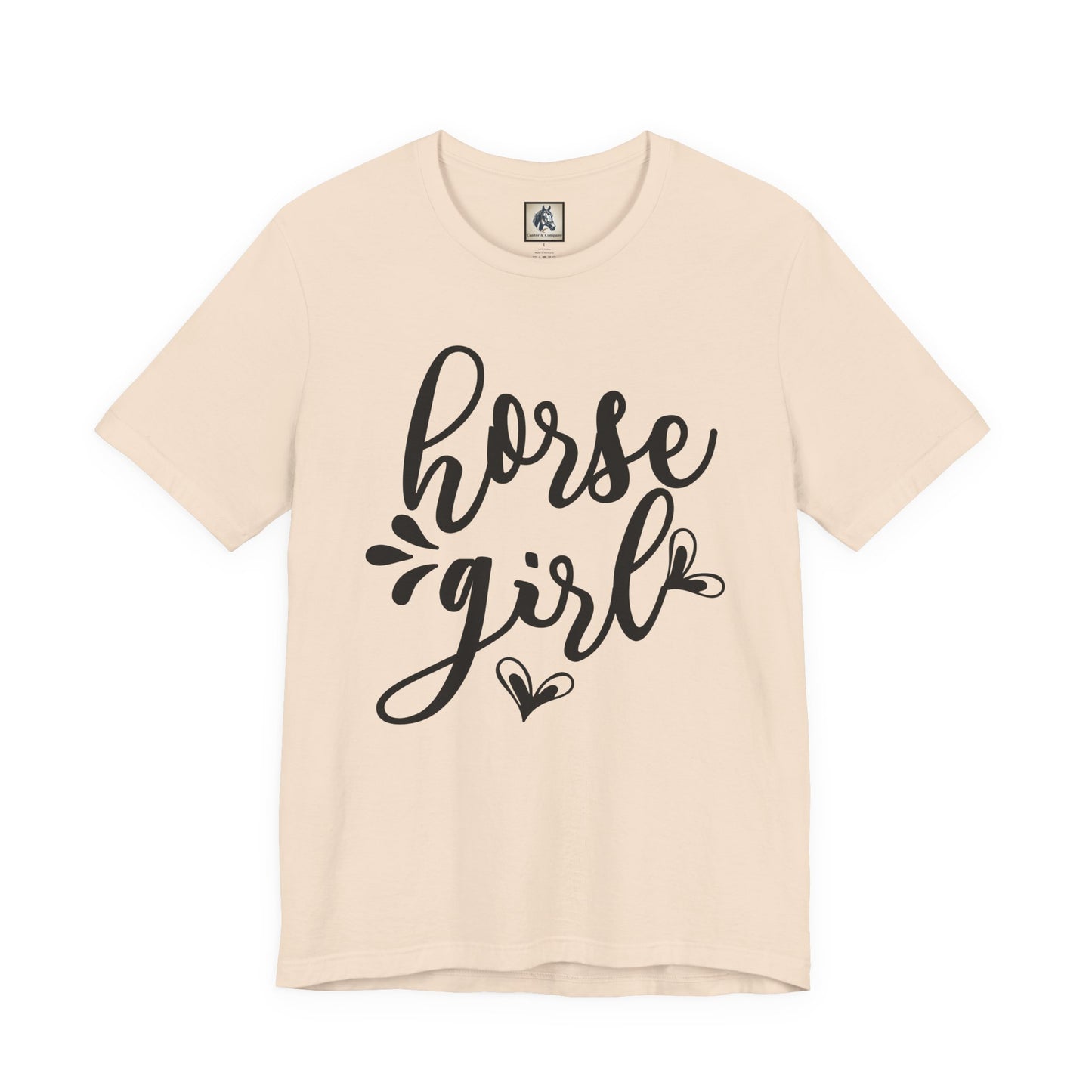 Horse Girl Unisex Jersey Tee - Perfect for Equestrian Lovers, Gift for Horse Enthusiasts, Casual Wear, Birthday Gift, Animal Themed Apparel